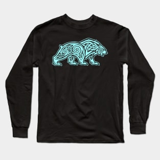 fenrir viking shield Long Sleeve T-Shirt